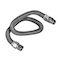 Flextron Gas Line Hose 1/2'' O.D. x 48'' Length 3/8" FIP x MIP Fittings, Stainless Steel Flexible Connector FTGC-SS38-48I - alternate 1